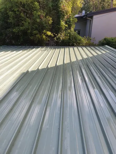 Roof after repair