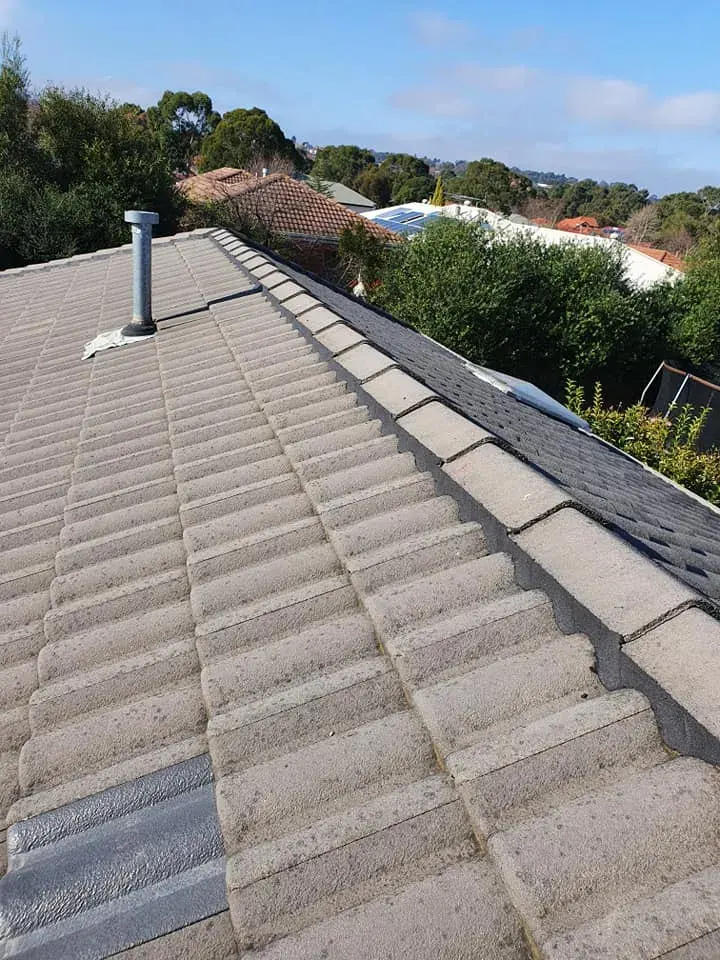 Leak repair — after
