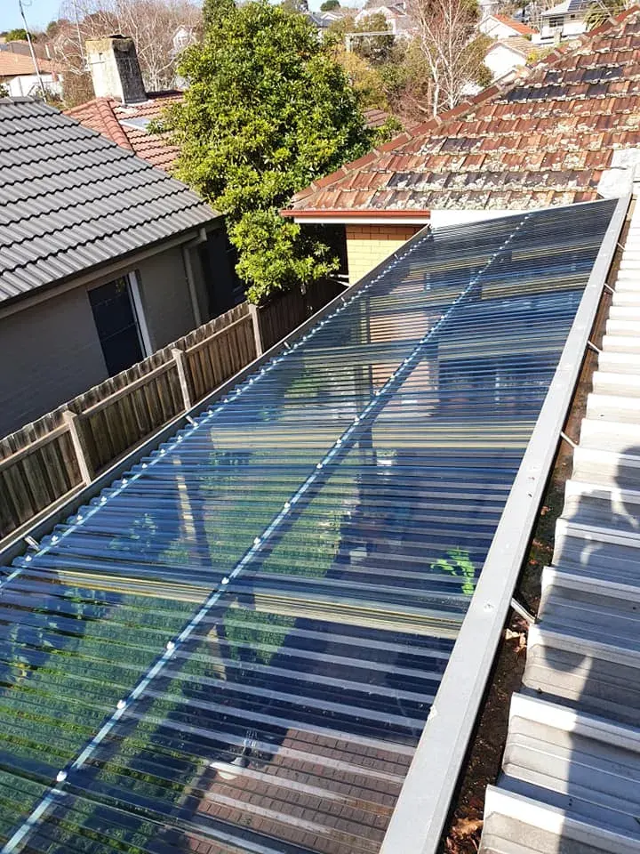 Roof repaint — after