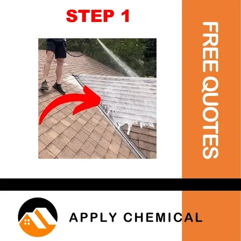 Step 1 — Apply chemical