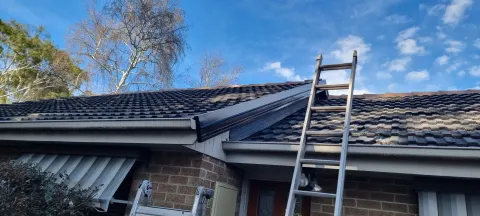 Colorbond gutter and metal fascia work in Melbourne