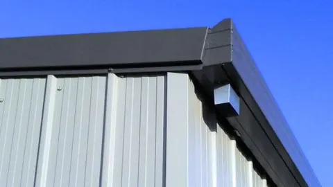 Colorbond gutter installation on a Melbourne home