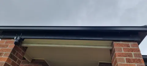 New Colorbond gutters and metal fascia cover installed on a Melbourne home